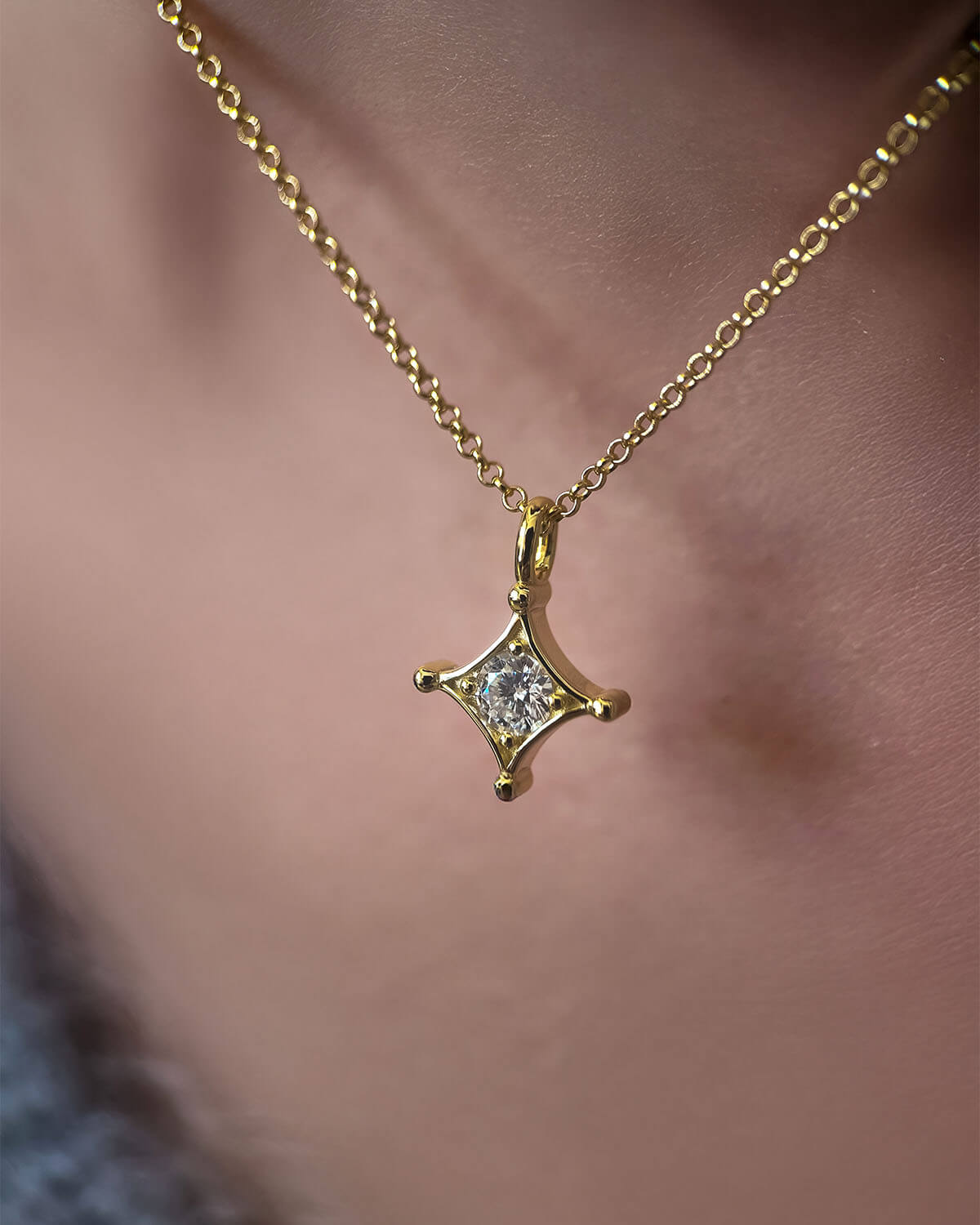 Constellation Vertex - Star Necklace-Opreshyne