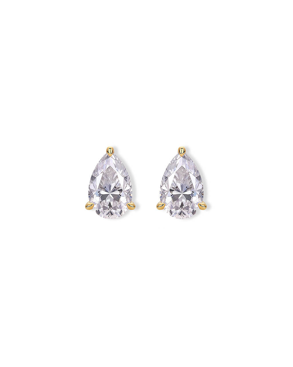 Tear Galaxy - 2ct Stud Earrings-Opreshyne