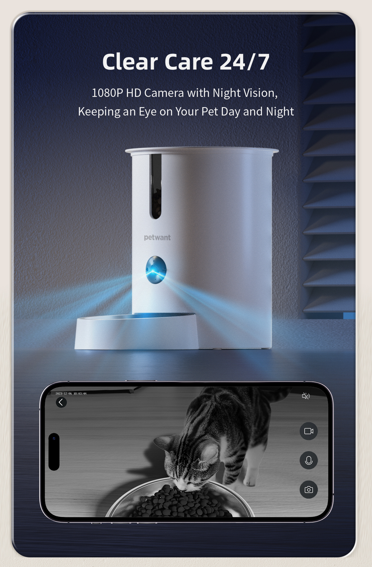 Automatic Pet Feeder-F18C