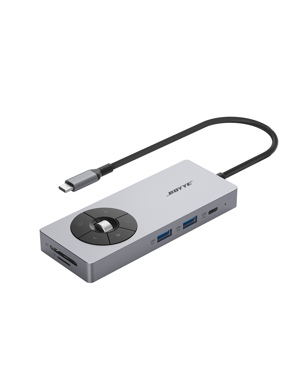 8-in-1 Type C Hub(with Multimedia Functional)