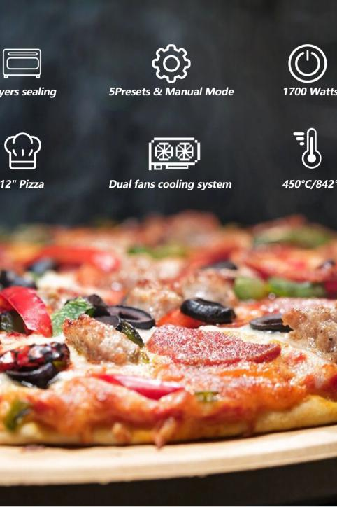 Electric Pizza Oven - PM120T