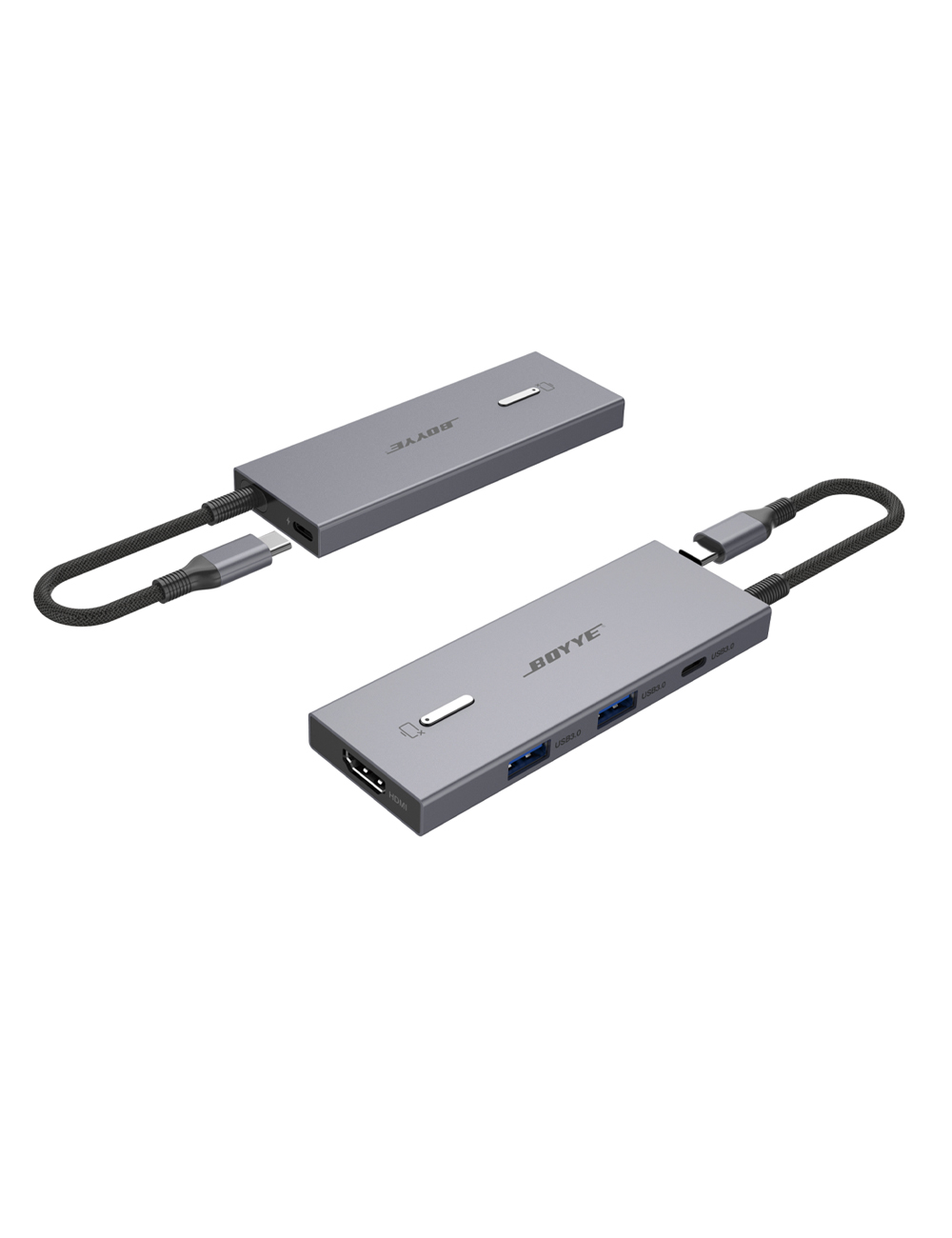 5-in-1 Type C Hub(with one-touch screen off function)