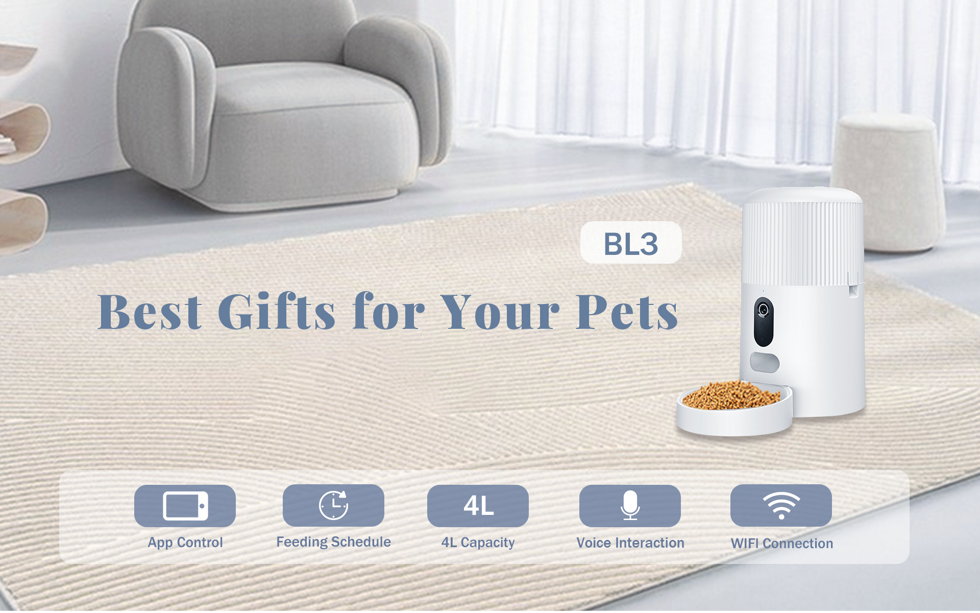 Automatic Pet Feeder-BL3