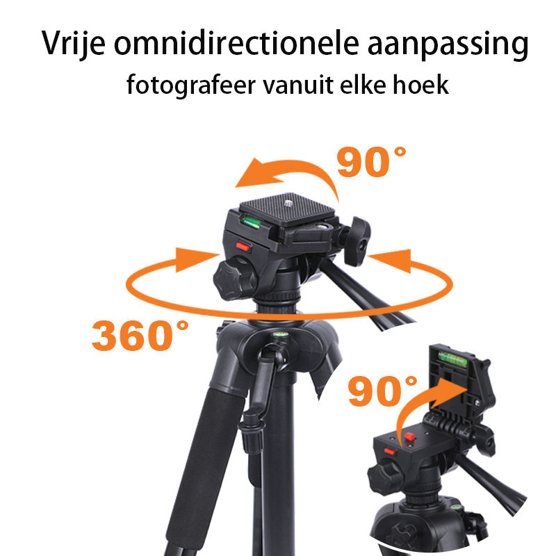 Telescoopstatief (uitschuifbaar tot 150 cm, universeel toepasbaar)