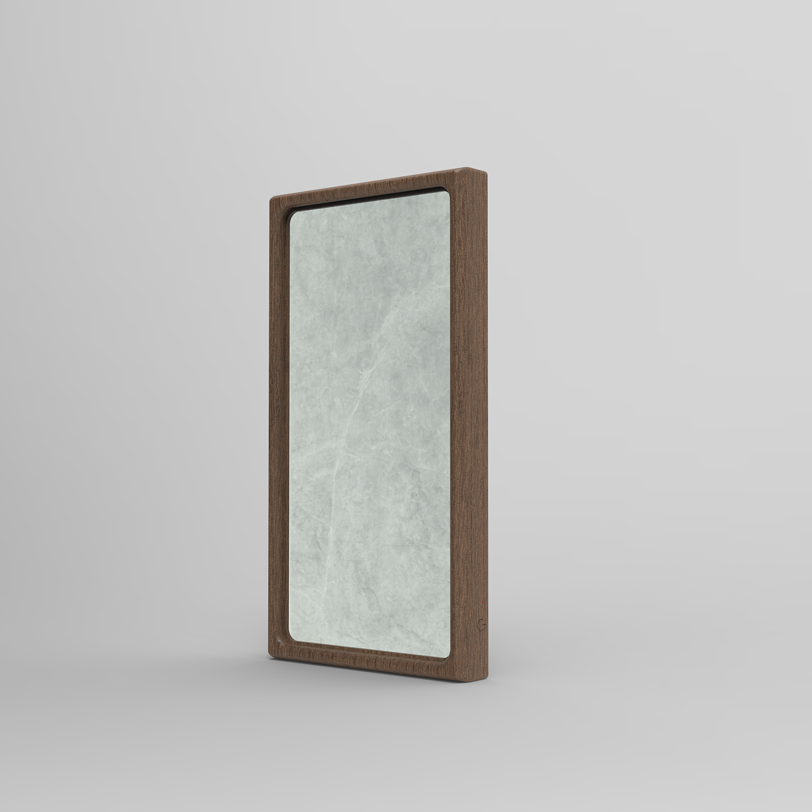 Morning Mist_ InDims Studio Stone Texture Wooden Night Light | Natural Material Creative Lighting • Stone-Wood dish tray | Modern Minimalist Design for Home Living-InDims Studio