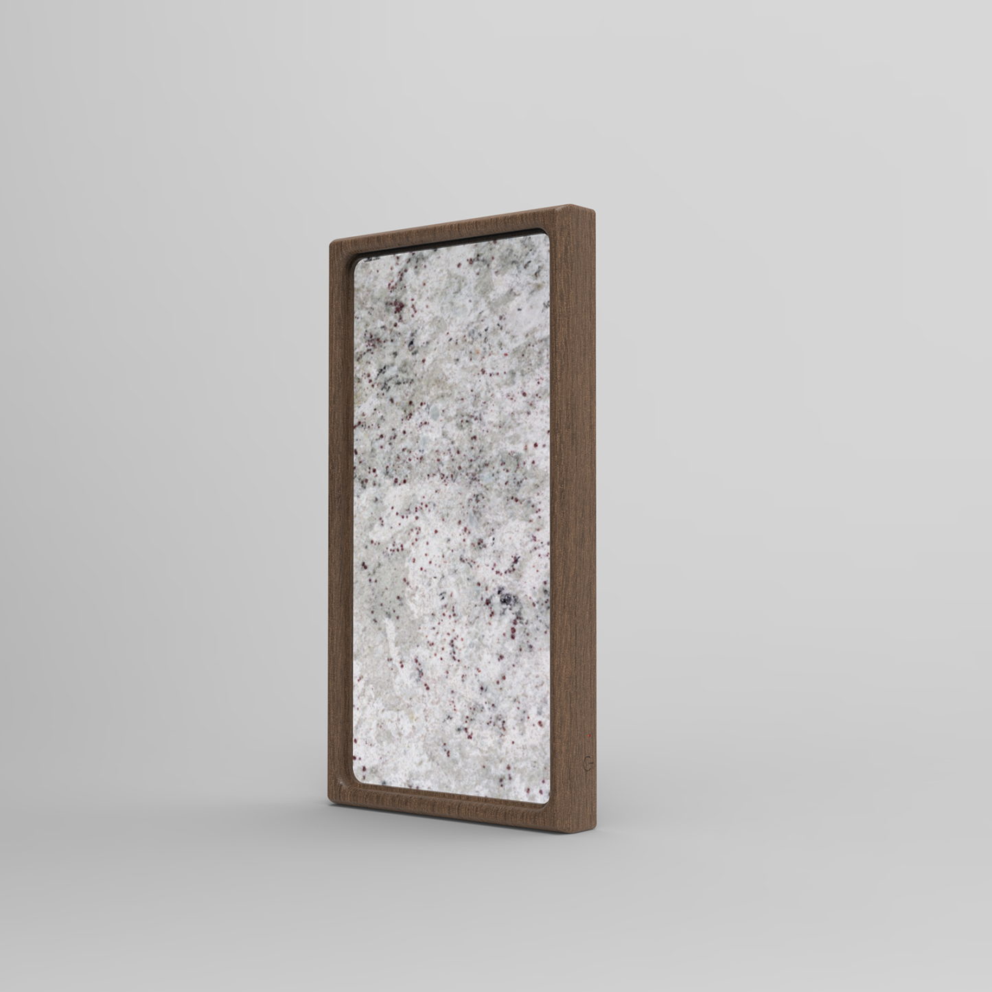 River White_ InDims Studio Stone Texture Wooden Night Light | Natural Material Creative Lighting • Stone-Wood dish tray | Modern Minimalist Design for Home Living-InDims Studio