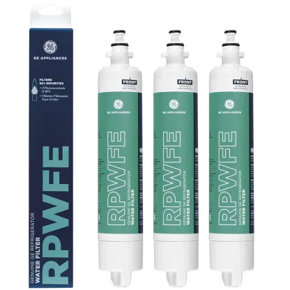 GE RPWFE Refrigerator Water Filter | RPWFE Water Filter | White