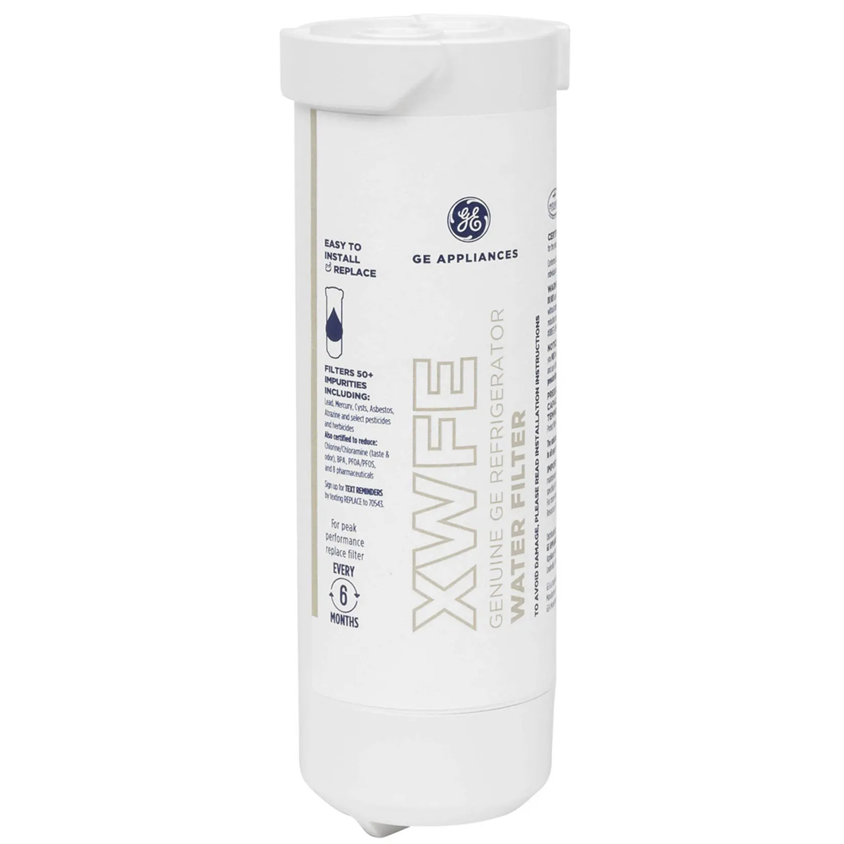 GE XWFE Refrigerator Water Filter | XWFE GE Water Filter | White