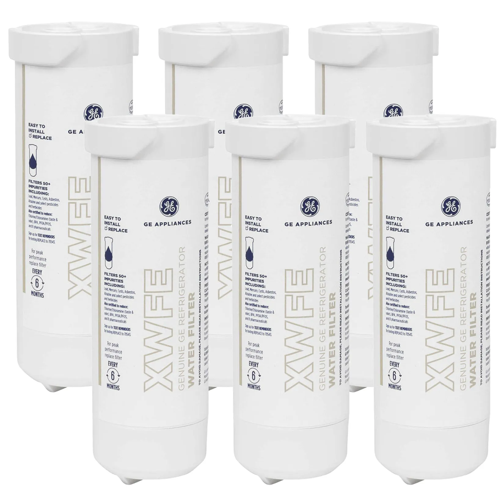 GE XWFE Refrigerator Water Filter | XWFE GE Water Filter | White
