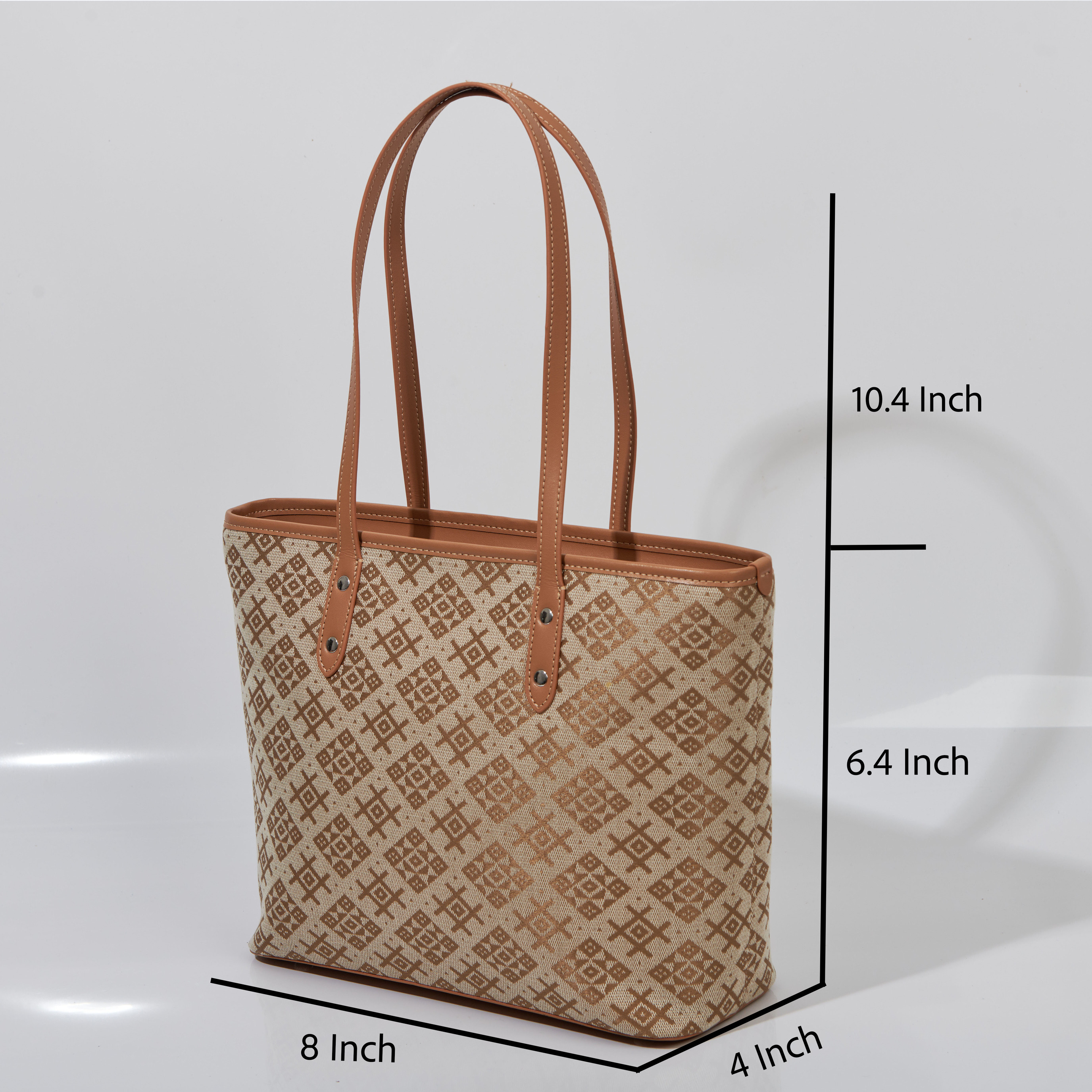 2 in 1 Embroidery Large Capacity Handmade Brocade Pattern Vintage Daily Tote Bag