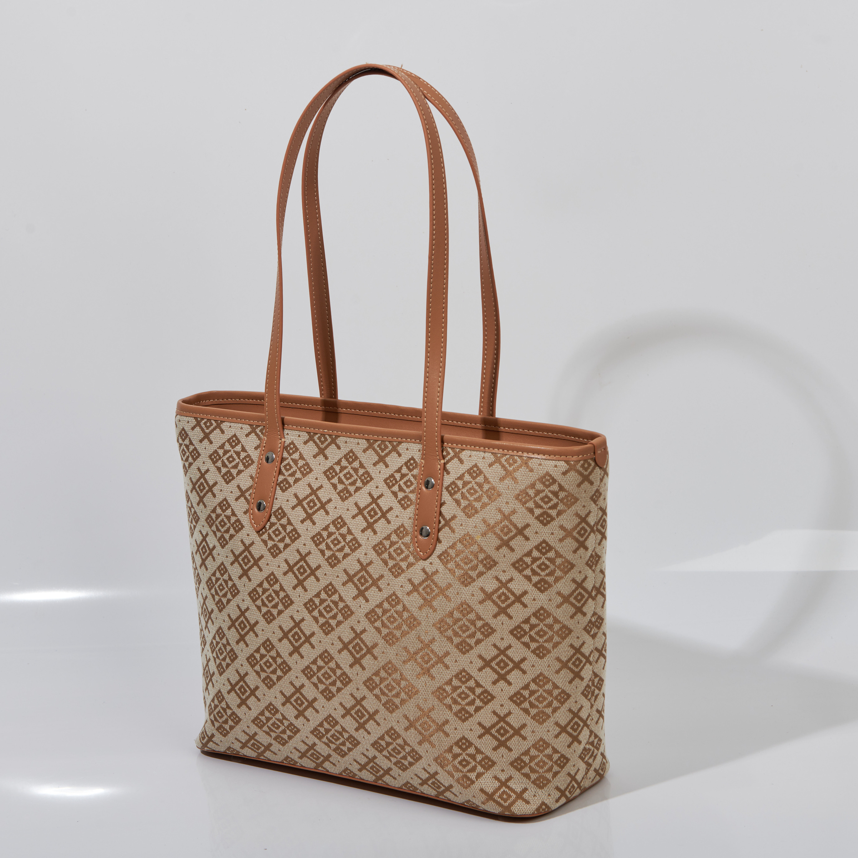 2 in 1 Embroidery Large Capacity Handmade Brocade Pattern Vintage Daily Tote Bag