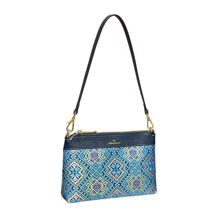 Mini Size Boho Embroidery Handmade Brocade Patter Shoulder Bag
