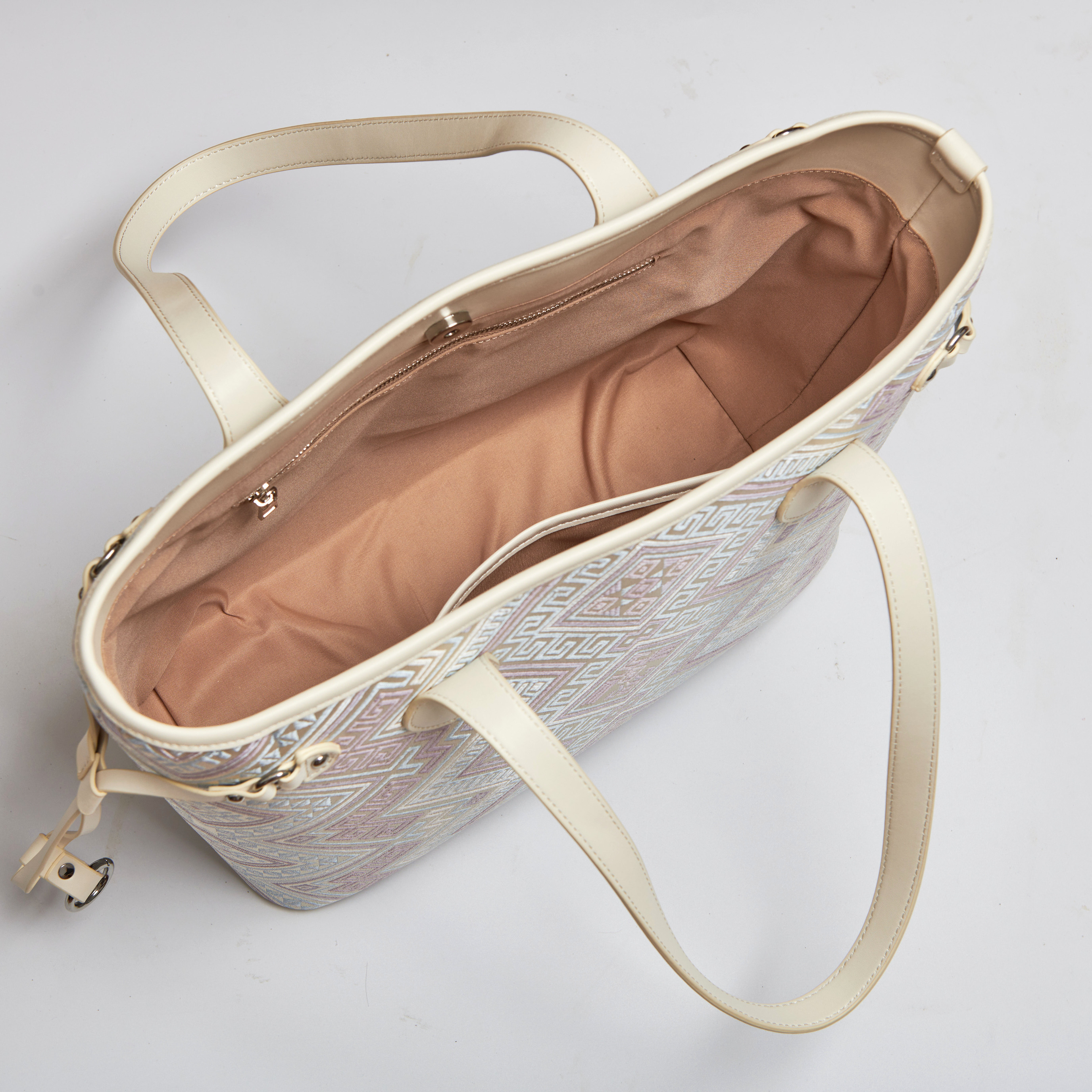 Daily Work Boho Chic Embroidery Large Size Handmade Brocade Pattern Tote Bag