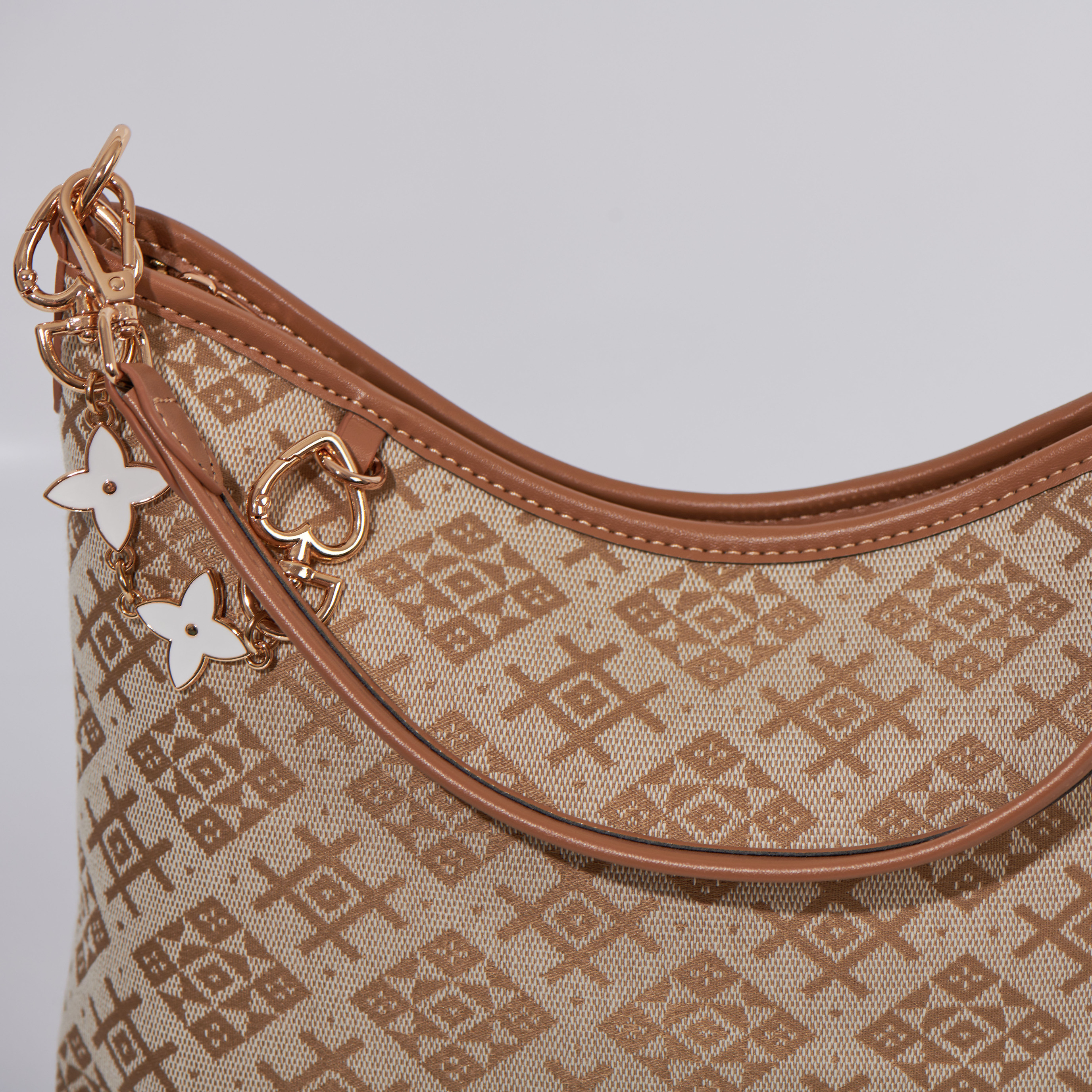 Classical Ancient Embroidery Medium Size Handmade Brocade Patter Shoulder Bag