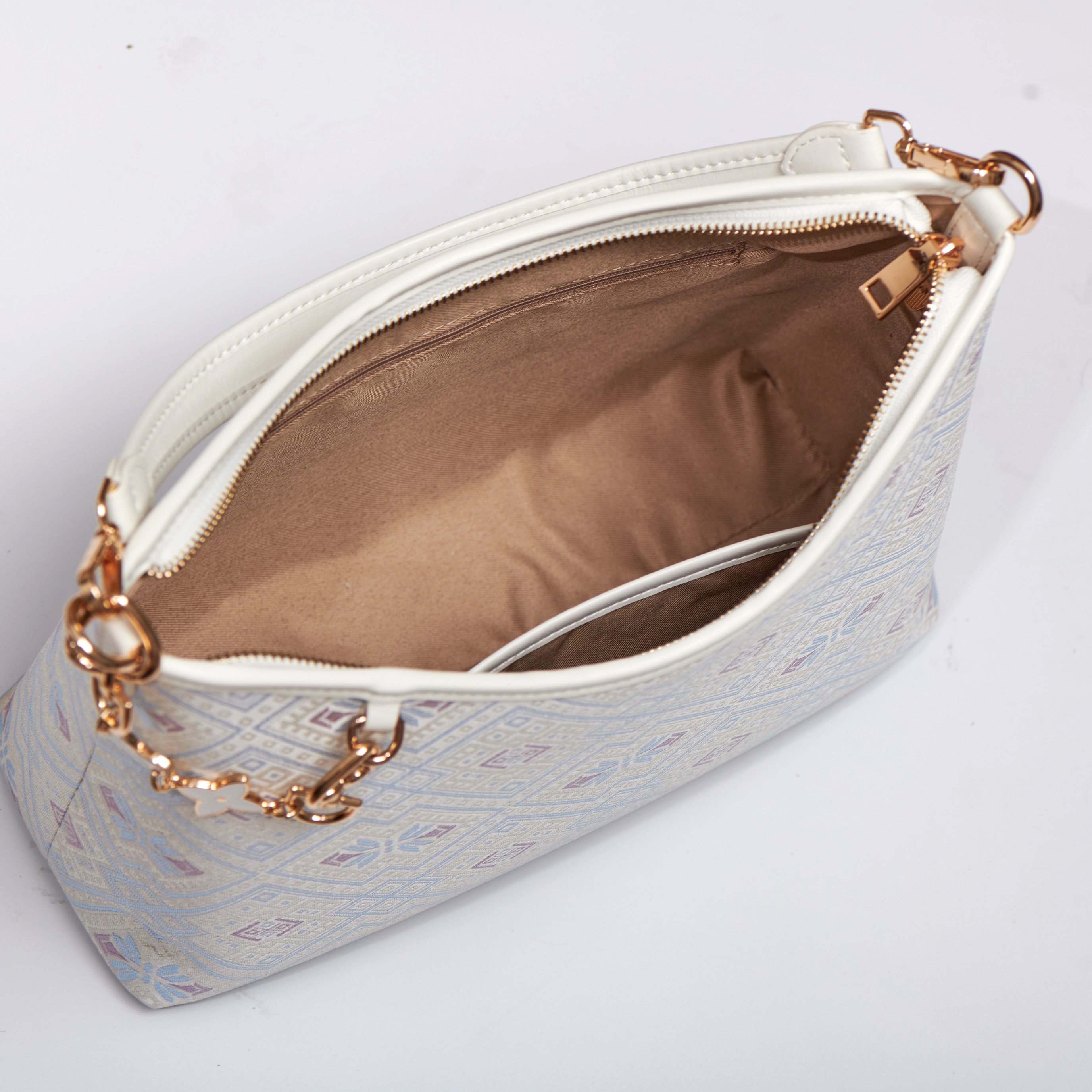 Cute Medium Size Ancient Embroidery  Handmade Brocade Patter Shoulder Bag