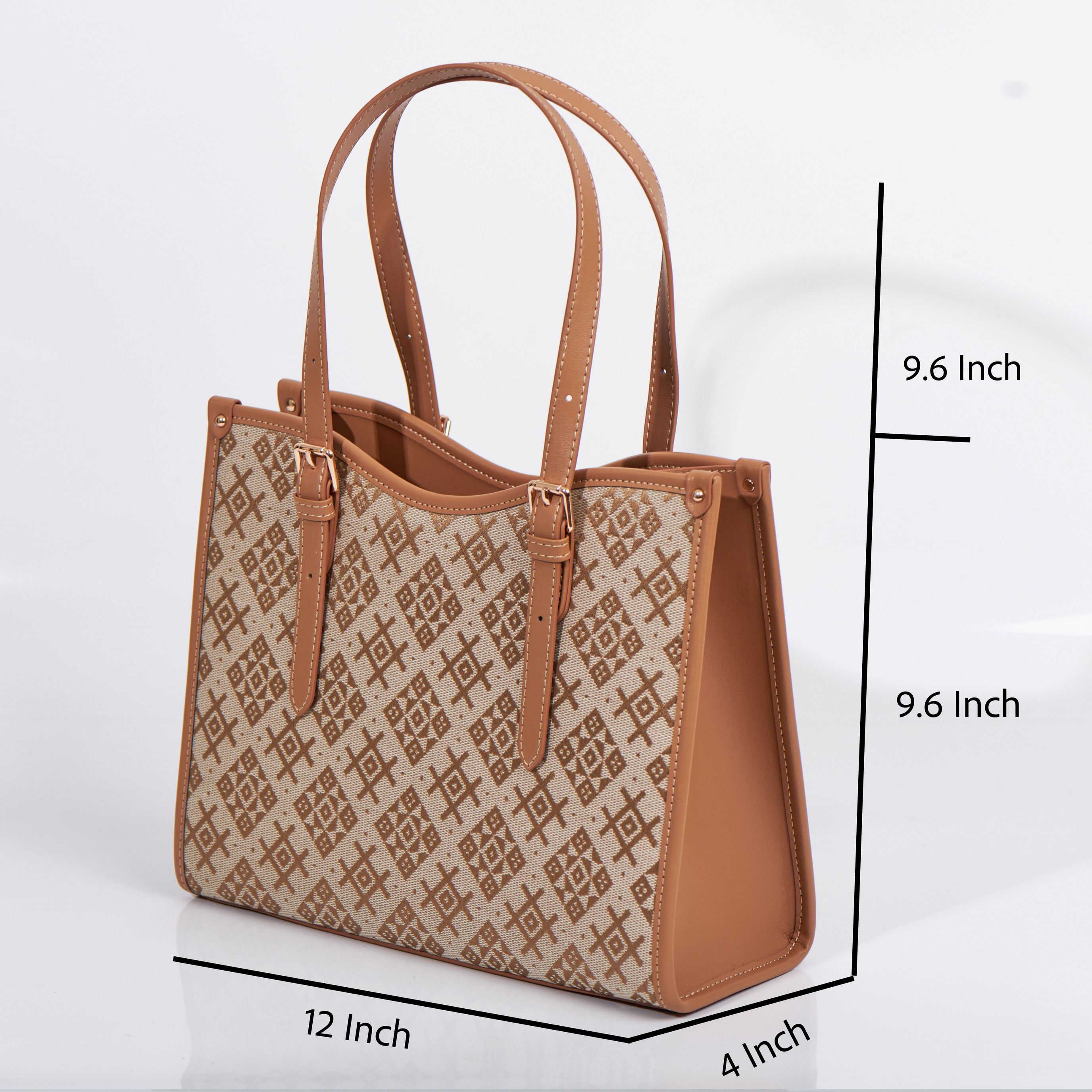 Light Weight Embroidery Large Size Handwoven Zhuang Pattern Fashion Daily Tote Bag