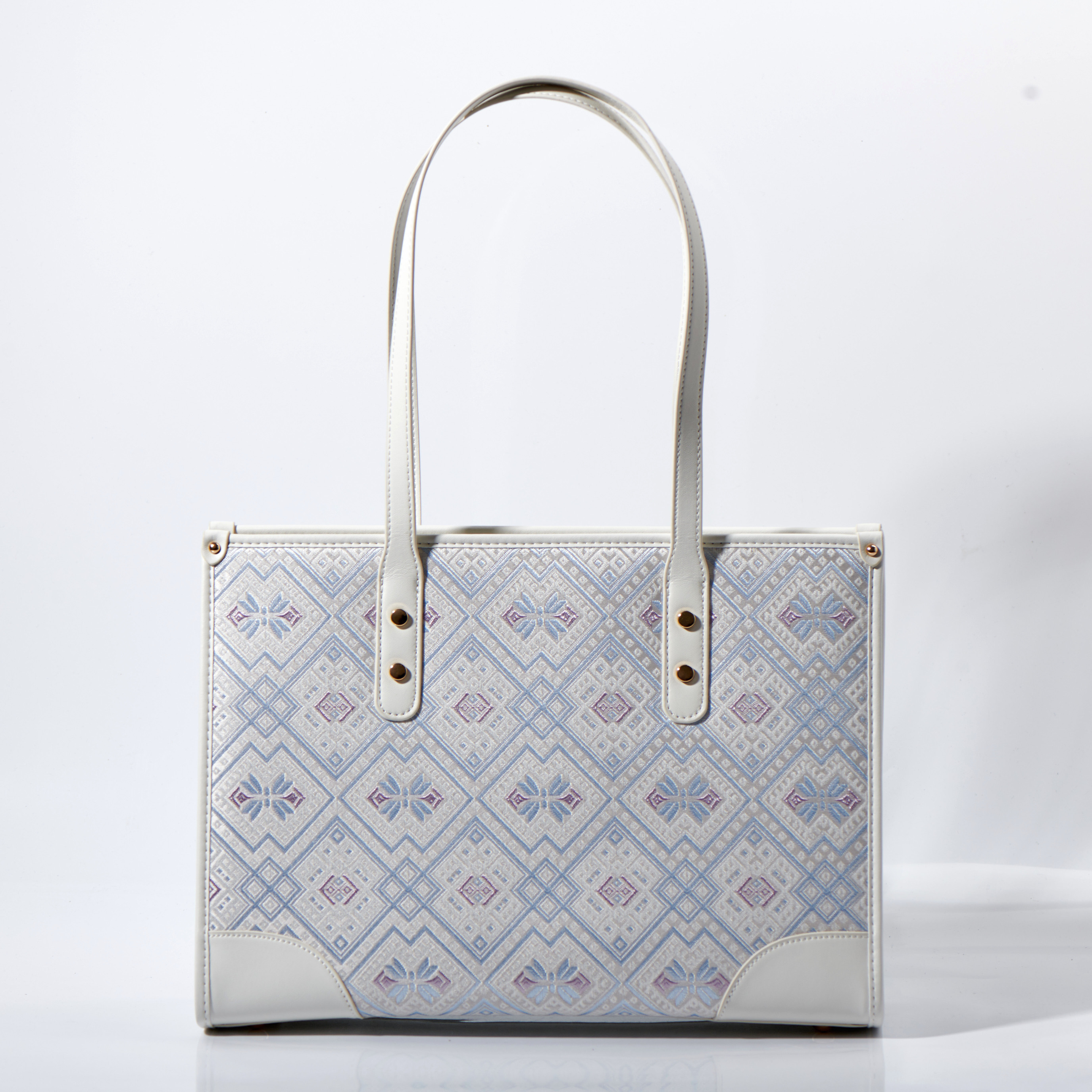  Fashion Embroidery Large Size Handmade Brocade Pattern Fashion Daily Tote Bag