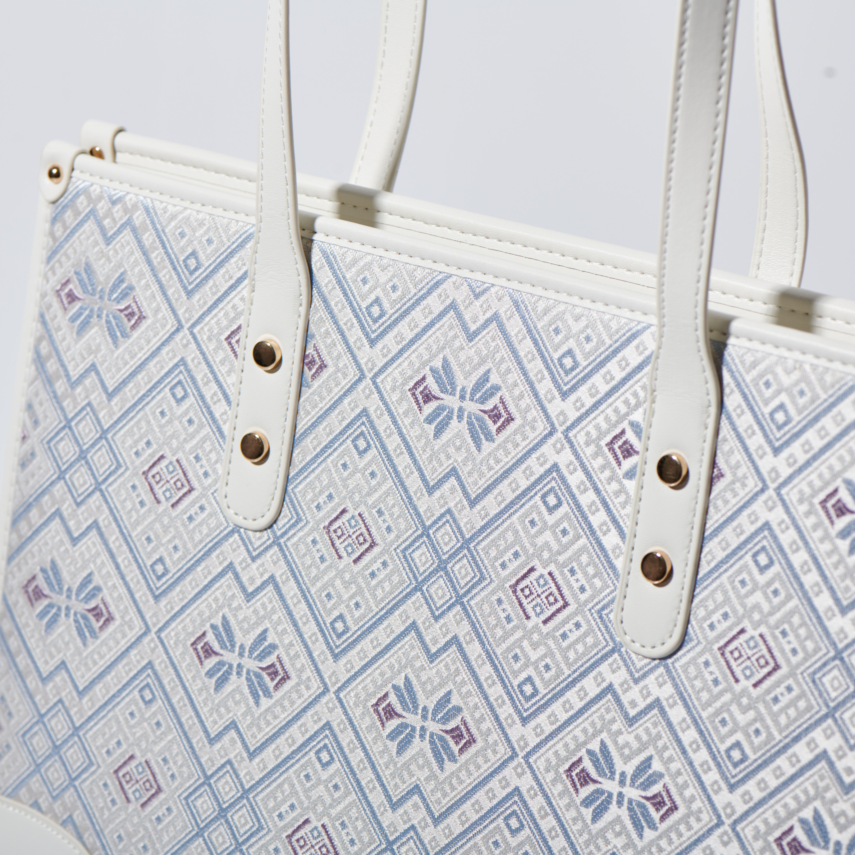  Fashion Embroidery Large Size Handmade Brocade Pattern Fashion Daily Tote Bag
