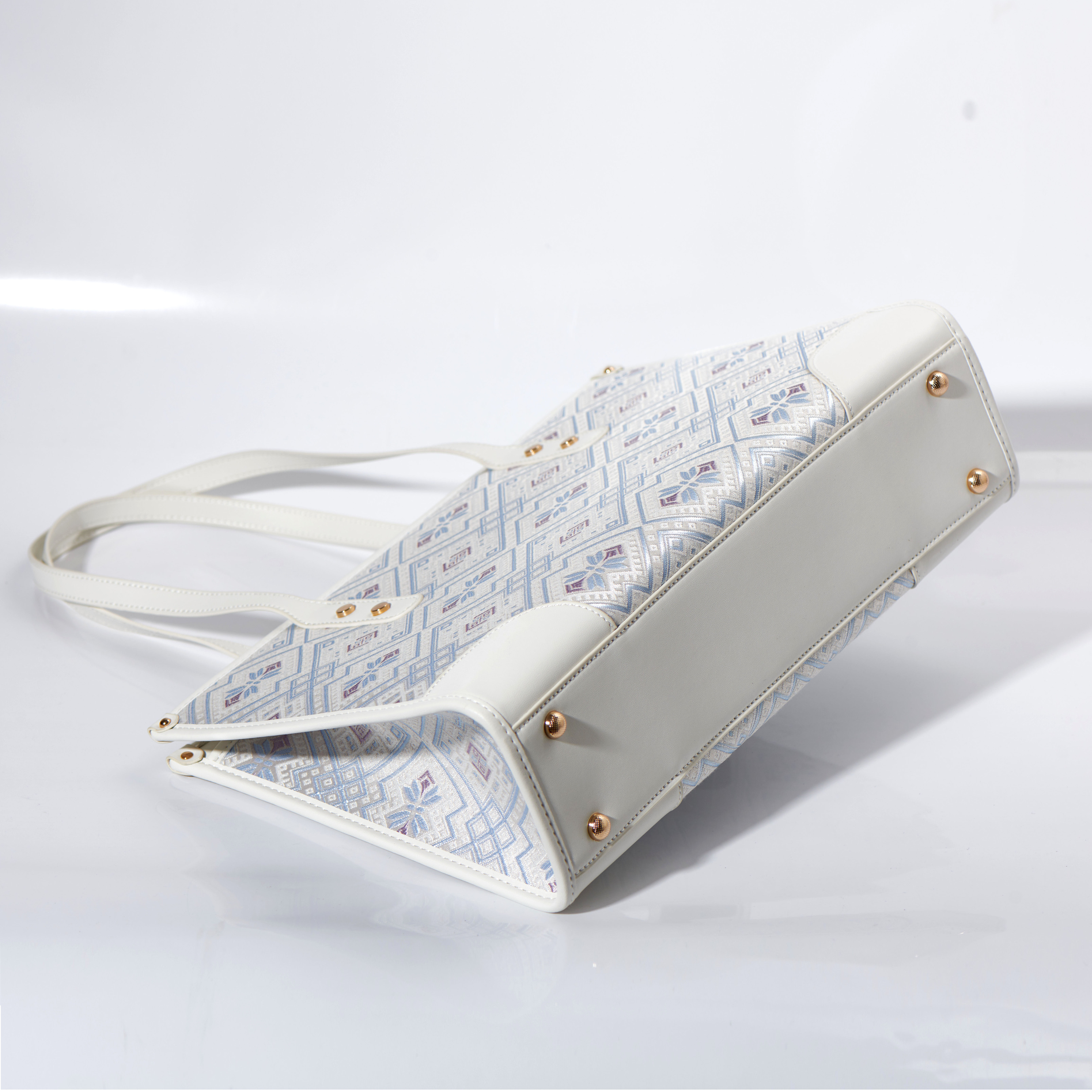  Fashion Embroidery Large Size Handmade Brocade Pattern Fashion Daily Tote Bag