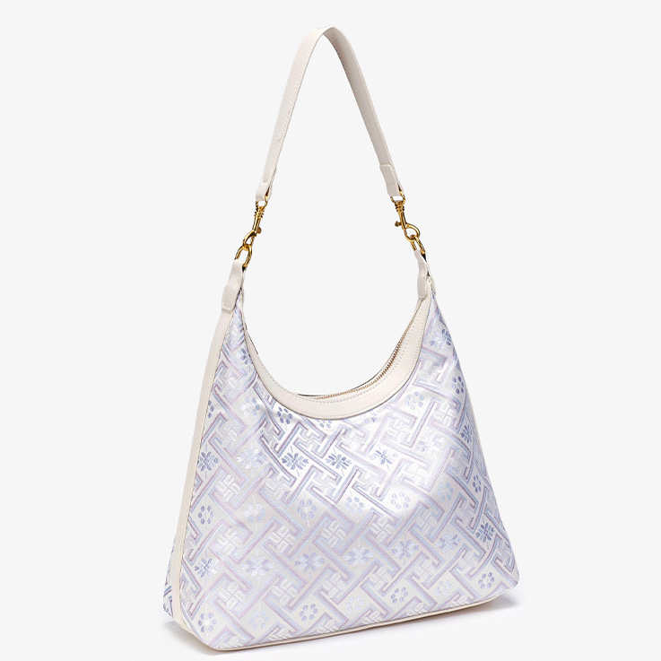 Embroidery Large Size Handmade Brocade Patter Shoulder Bag