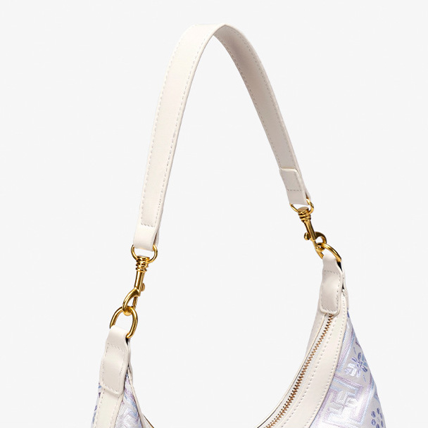 Embroidery Large Size Handmade Brocade Patter Shoulder Bag