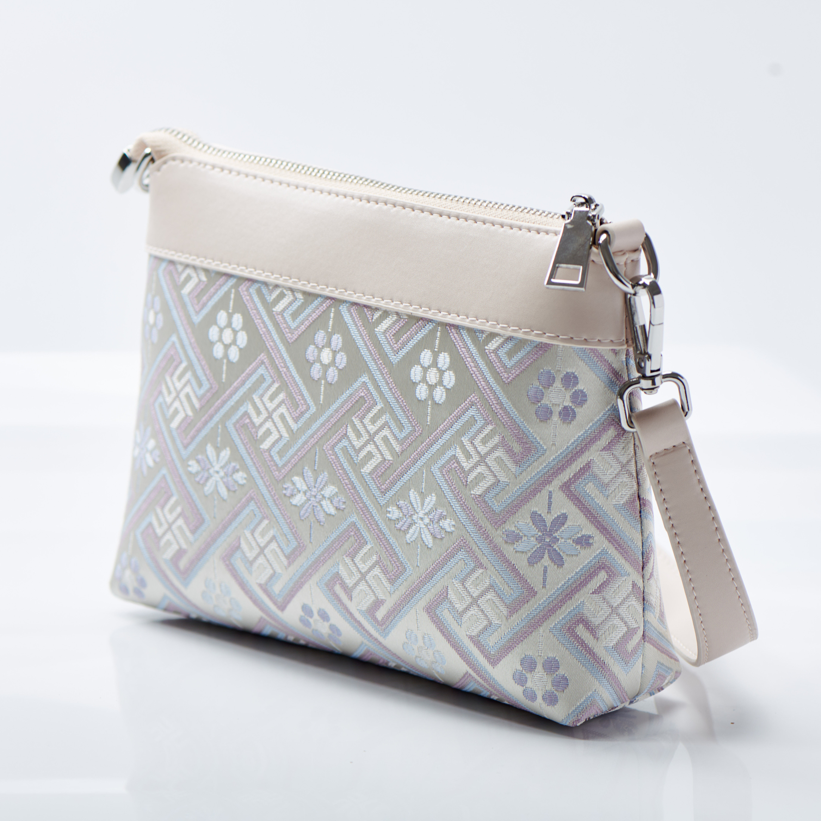 Ancient Embroidery Small Size Cute Handmade Brocade Patter Shoulder Bag