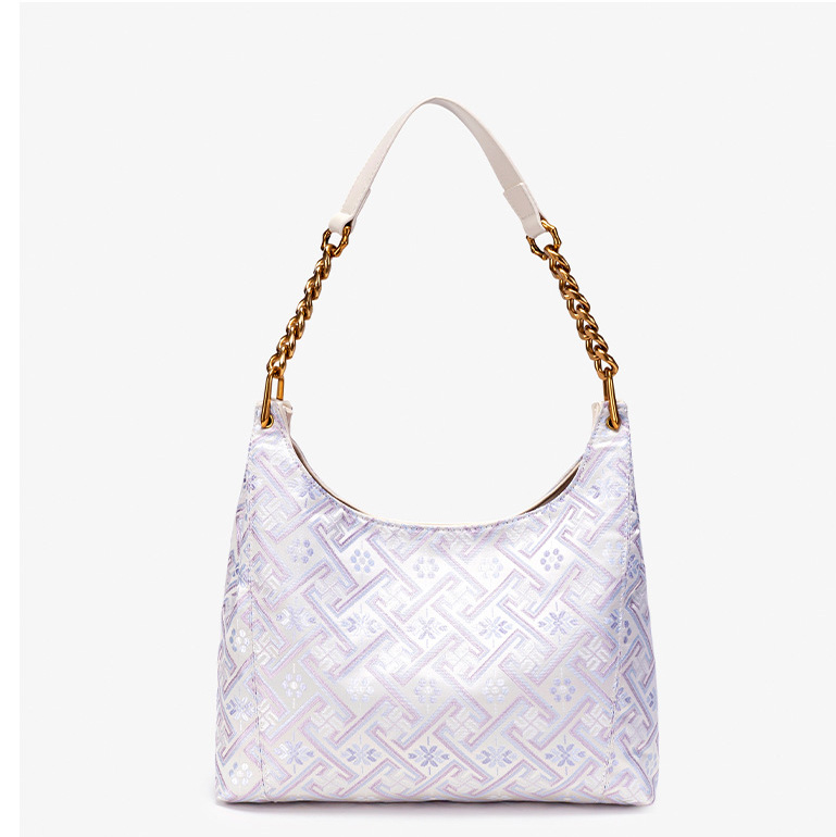 Fashion Embroidery Large Size Handmade Brocade Patter Shoulder Bag