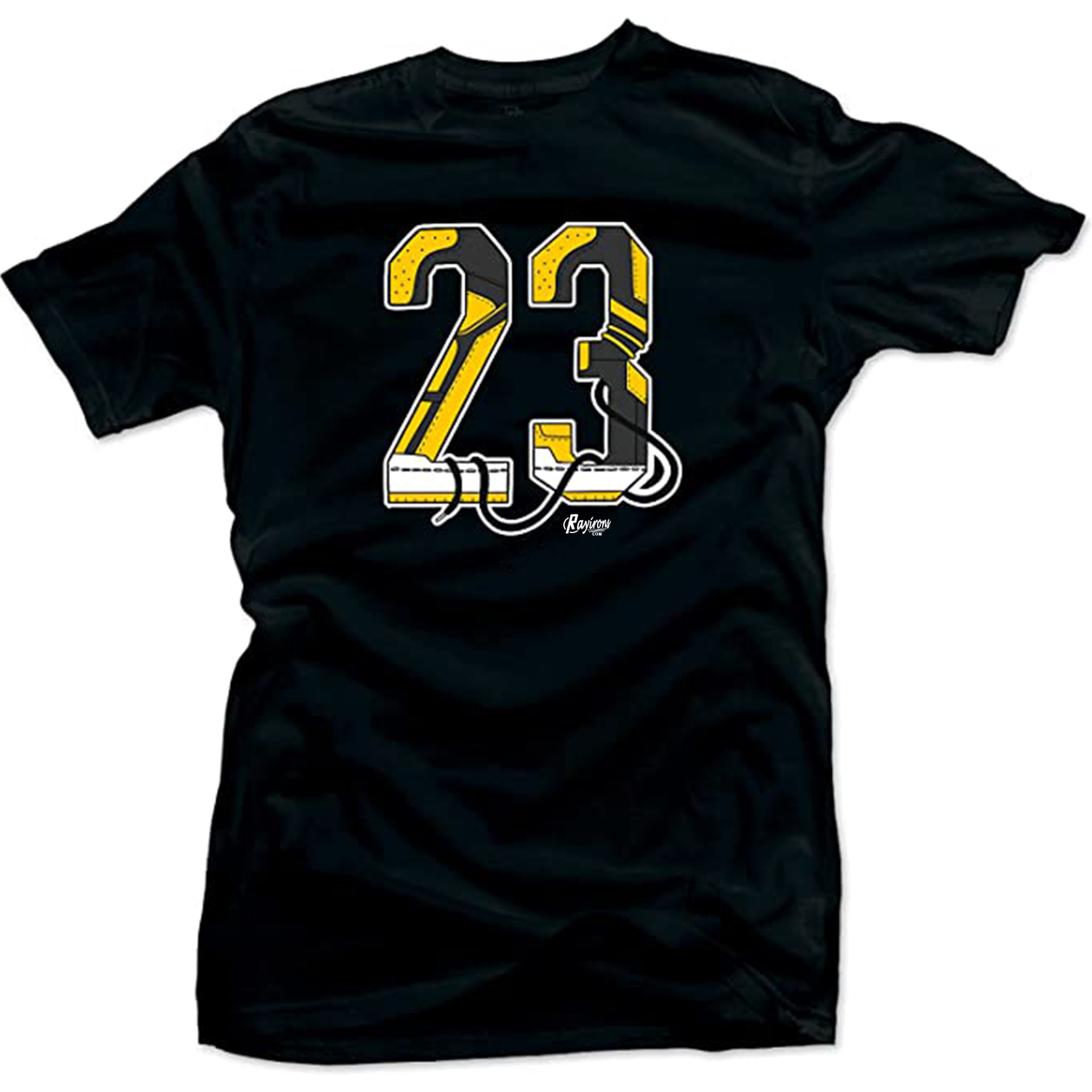 No.23 Tee-Shirt Match Jordan 4 Lightning - 3 Colors