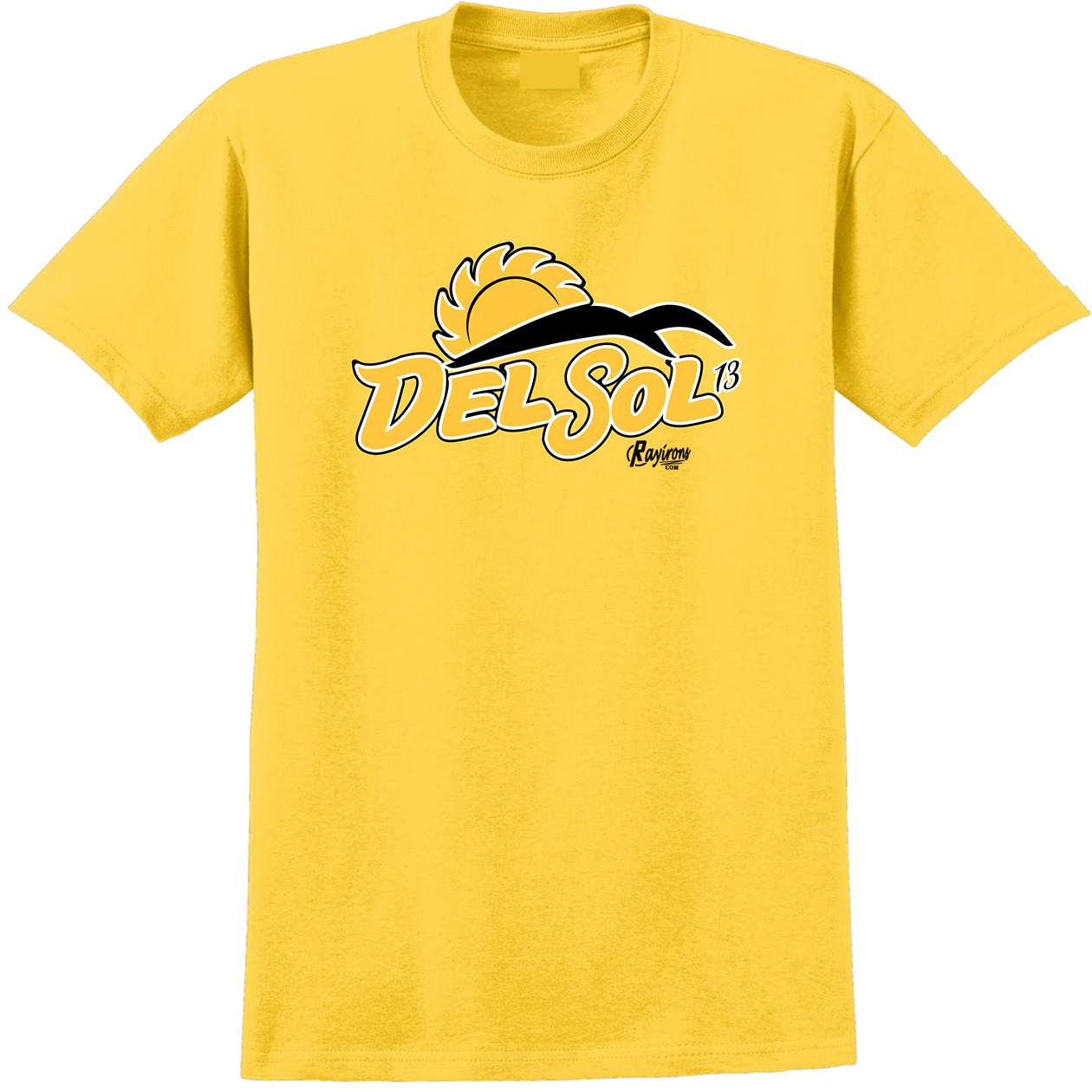 Rayirons Del Sol Tee-Shirt Match Jordan 13 Del Sol Sneaker - 3 Colors