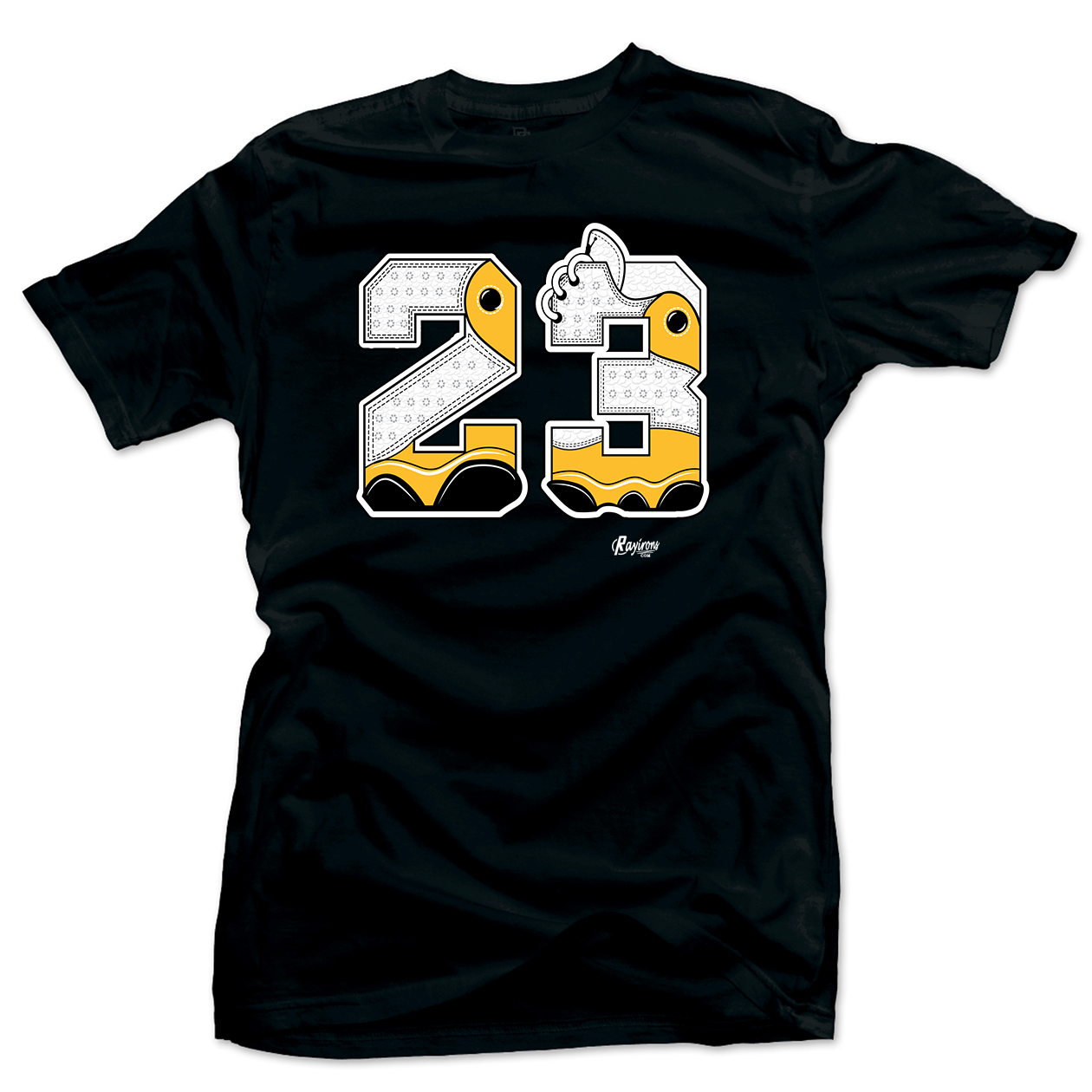 THE 23 Tee-shirt Match Jordan 13 Del Sol Sneaker  - 3 Colors