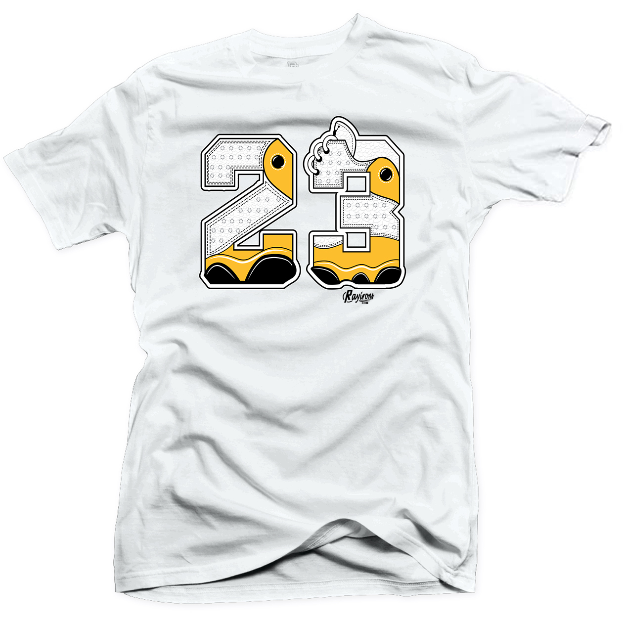 THE 23 Tee-shirt Match Jordan 13 Del Sol Sneaker  - 3 Colors