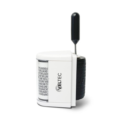 Identity Protection Address Blocker Anti-Theft Roller 3 Piece Refill White