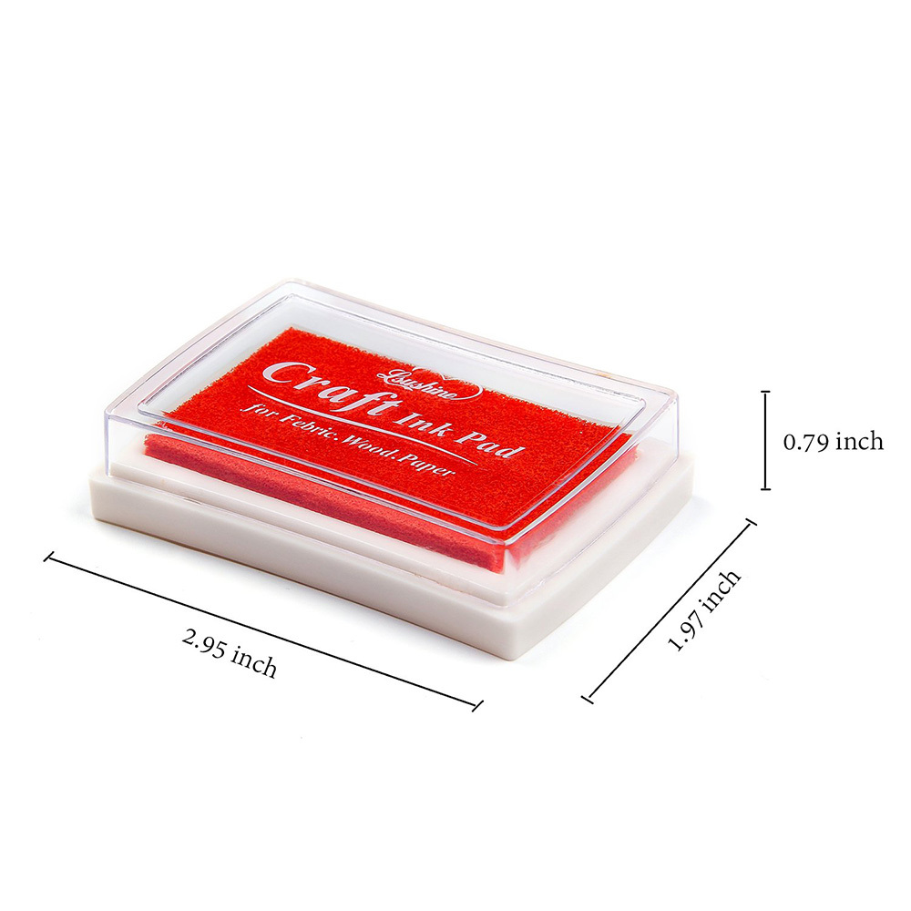 Stamp Partners DIY 15 Color Craft Ink Pads Pack of 15