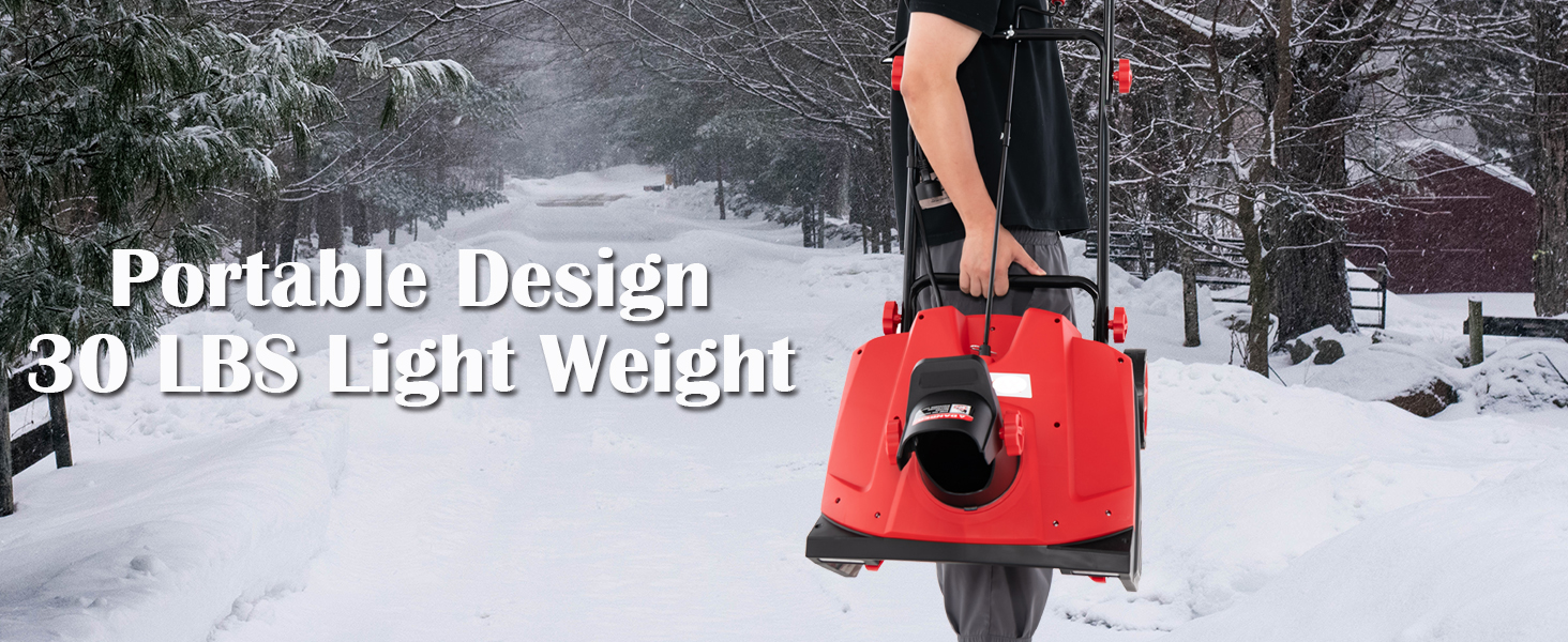 electric snow blower