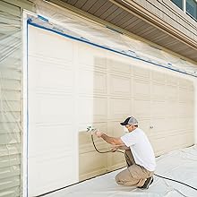 Control Pro 190 Cart painting a garage door