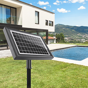 96+4FT Solar Patio Lights 6W