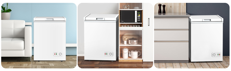 deep freezer 3.5 cu ft