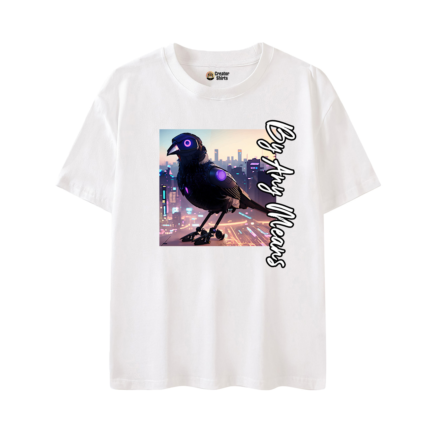 By Any Means T-Shirt White