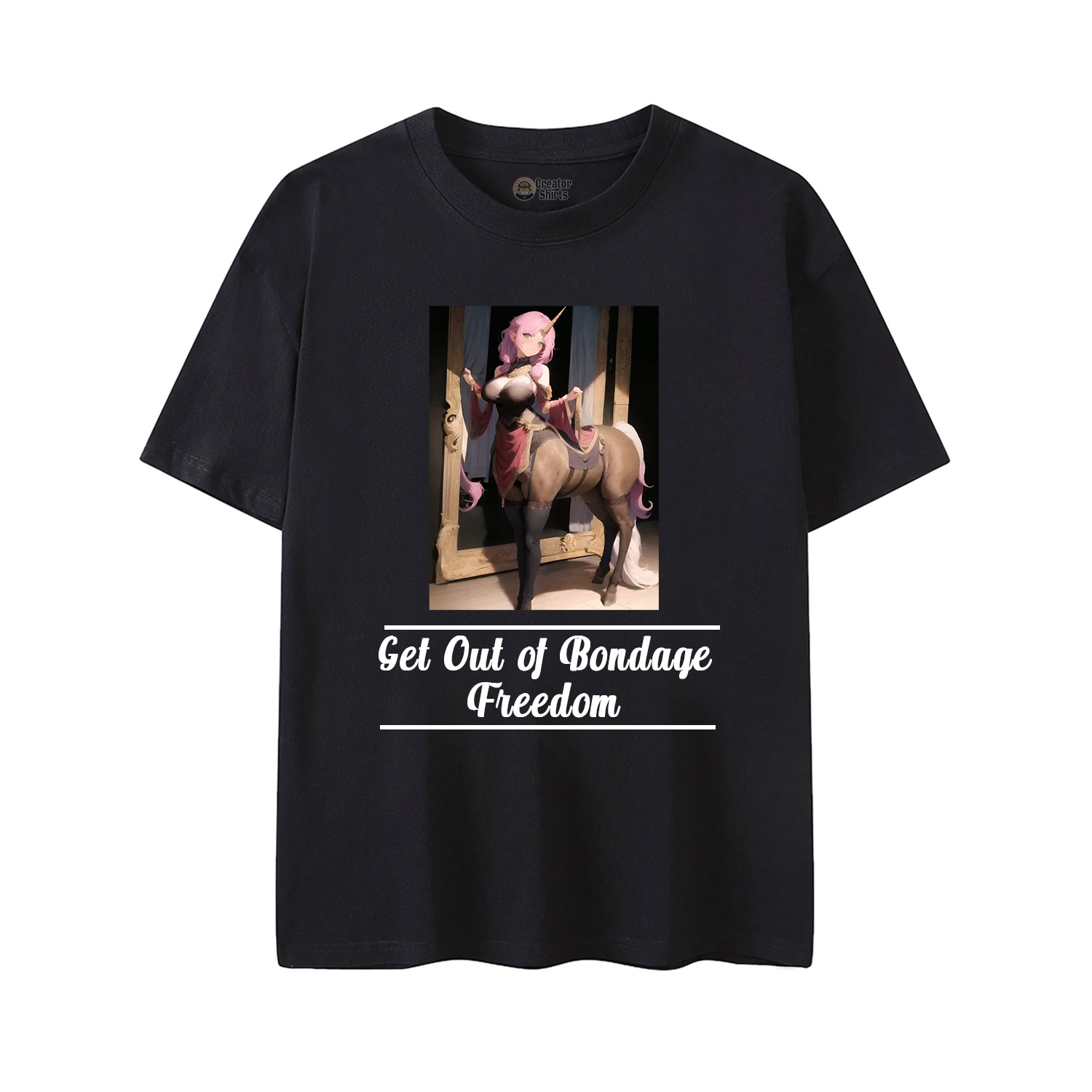 Get Out of Bondage Freedom T-Shirt Black