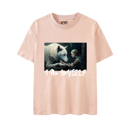 I Am Myself T-Shirt Pink