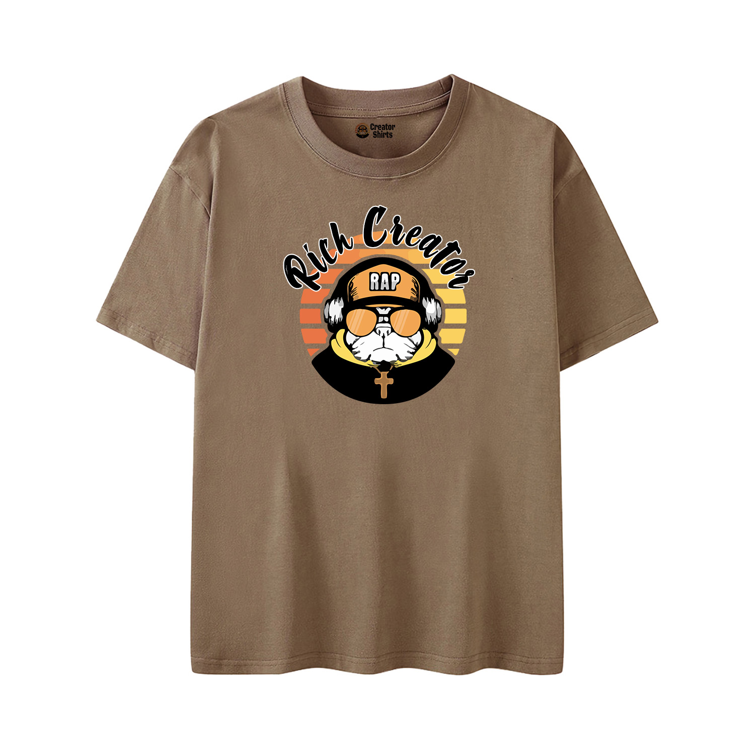 Rich Creator T-Shirt Brown