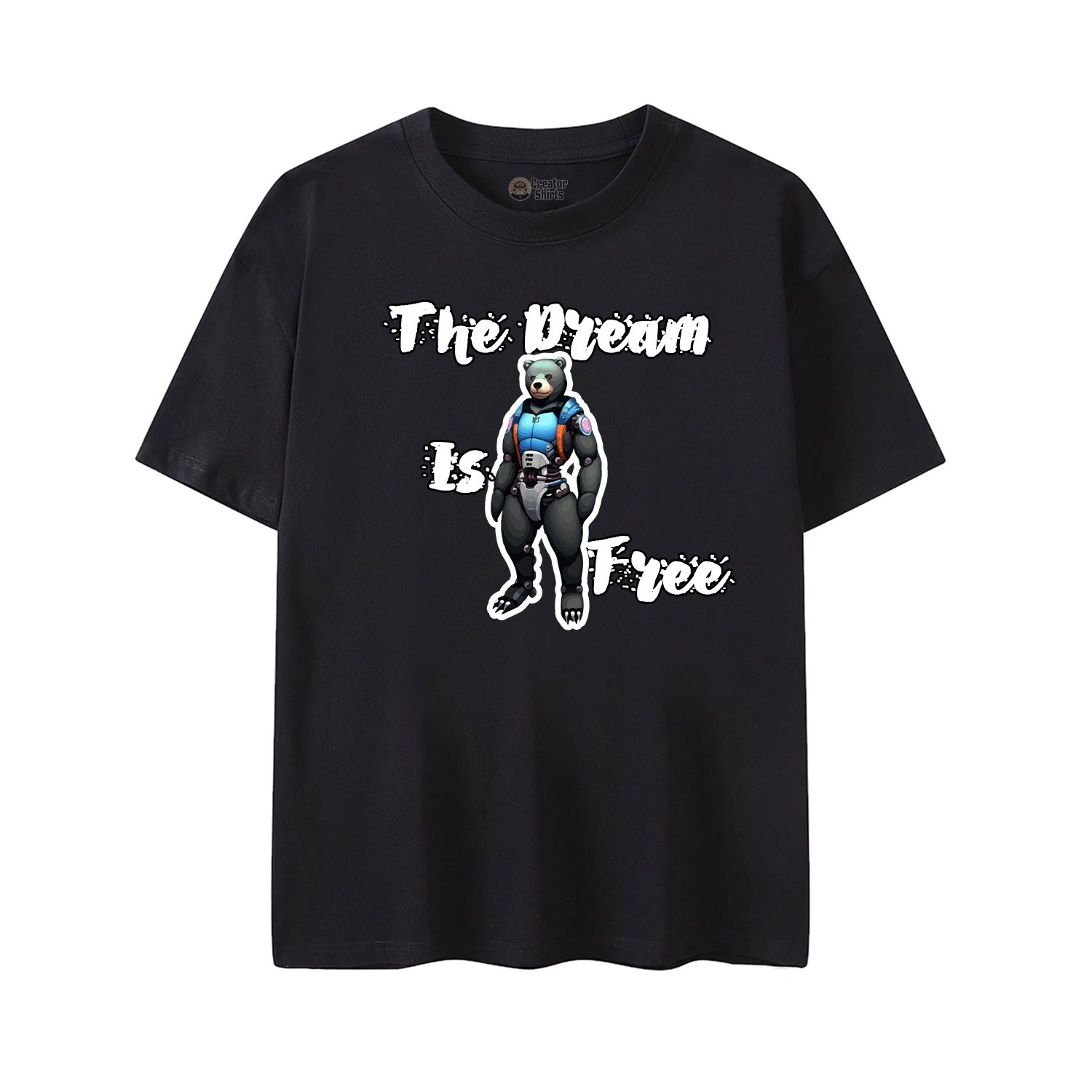 The Dream Is Free T-Shirt Black