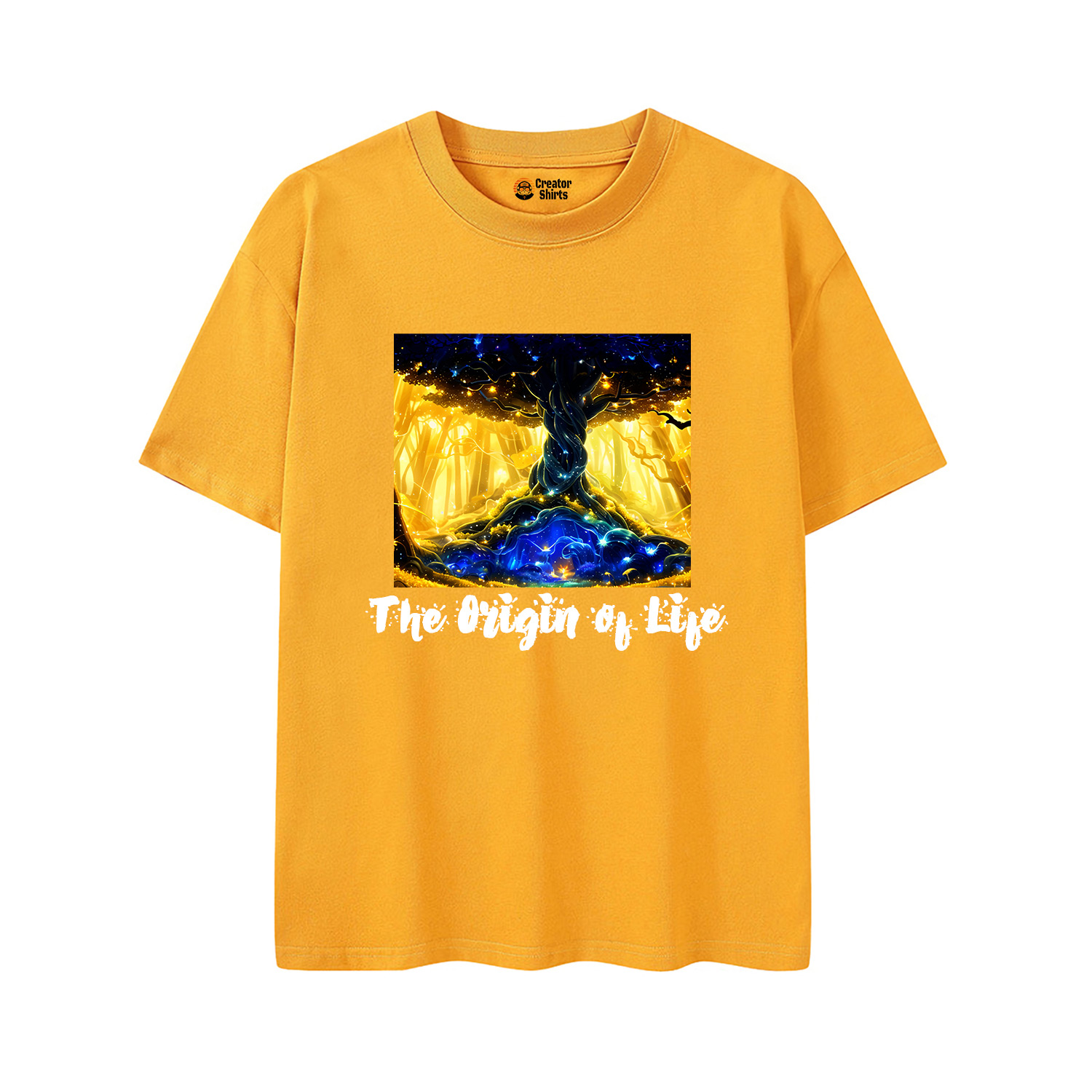 The Origin of Life T-Shirt Yellow