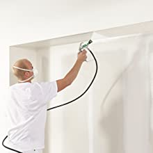 Control Pro 190 Cart painting an interior wall or basement
