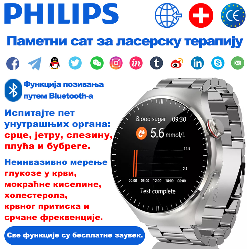 Паметни сат Philips Laser Therapy (скенирање целог тела)