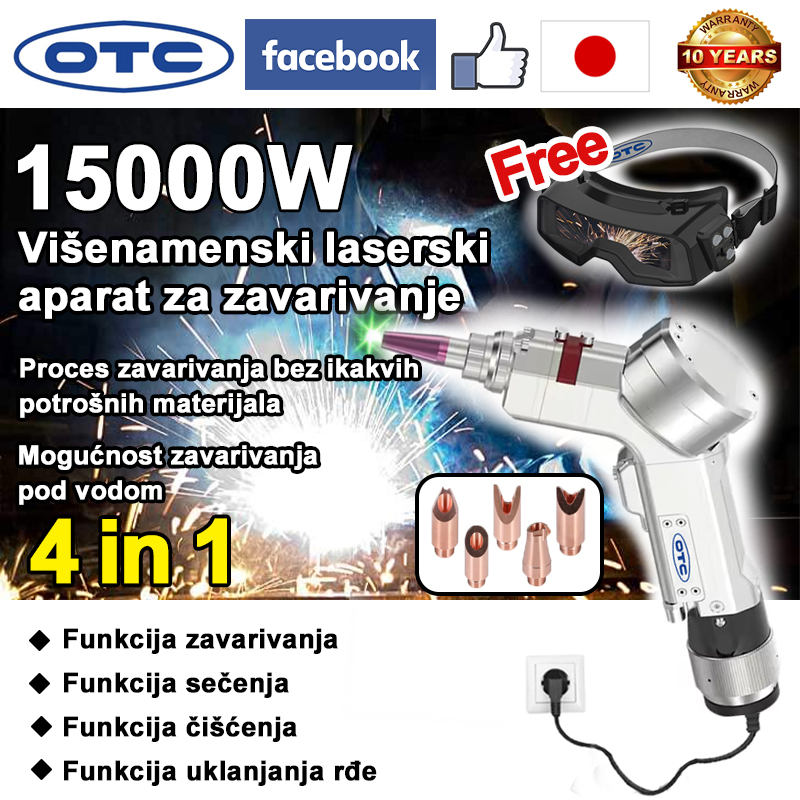 OTC laserski aparat za zavarivanje 4 u 1