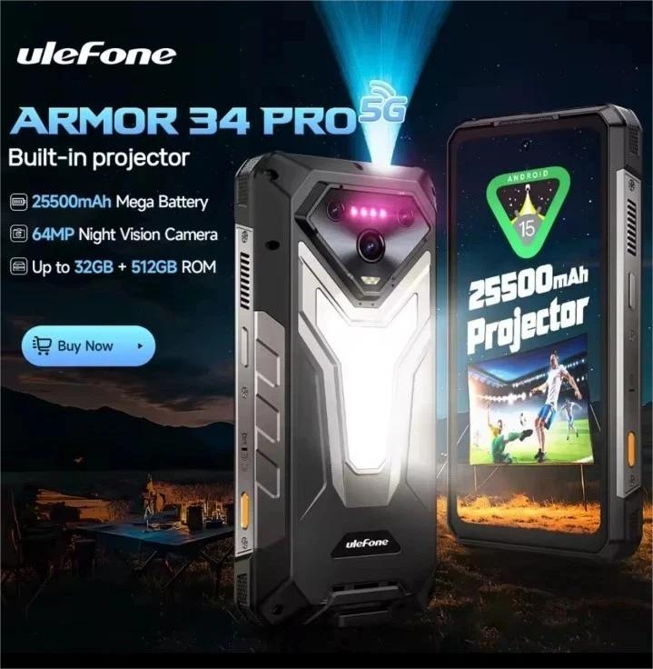 [Edizione limitata] Ulefone Armor 34 PRO, un nuovo smartphone 5G con tecnologia MediaTek Dimen
