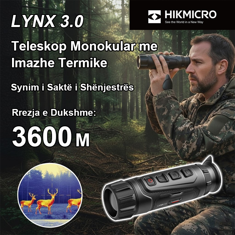 [Ofertë Speciale] Monokularë me Imazhe Termike Hikmicro LYNX Seria 3.0