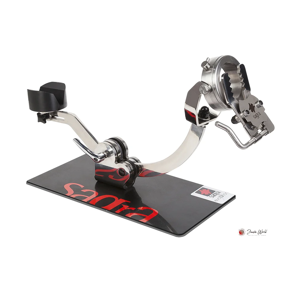 Jamonero de acero inoxidable, uno de los mejores soportes para jamón con giro y inclinación ajustabl