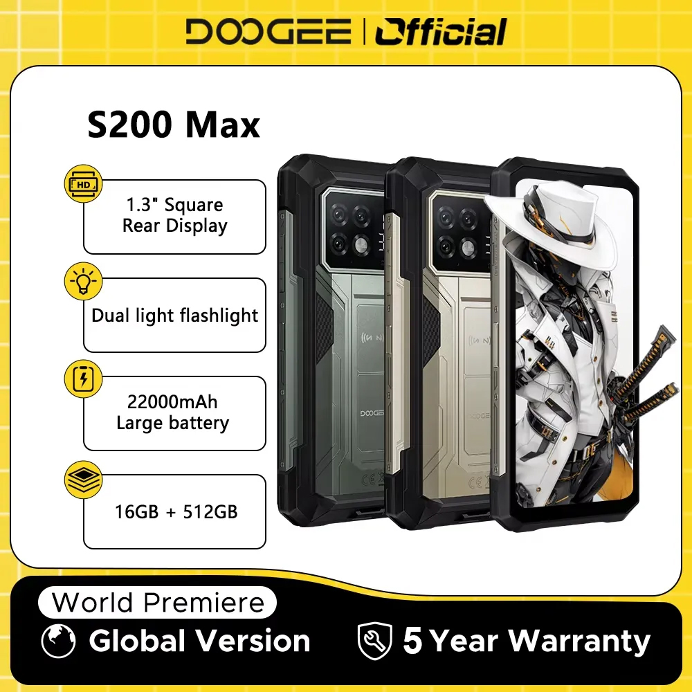 [Sconto lancio globale] DOOGEE S200 Max versione globale